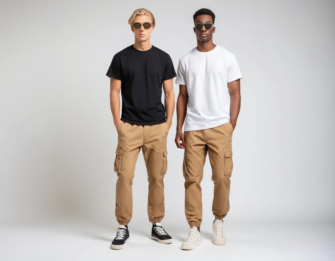 Men's ginger root brown cargo pant.