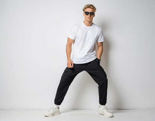 Men's black cargo pant